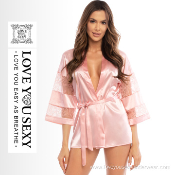 Good Blush Pink Kimonos High Quality